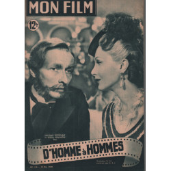 D'homme à hommes / revue mon film n° 143 jean-louis barrault...
