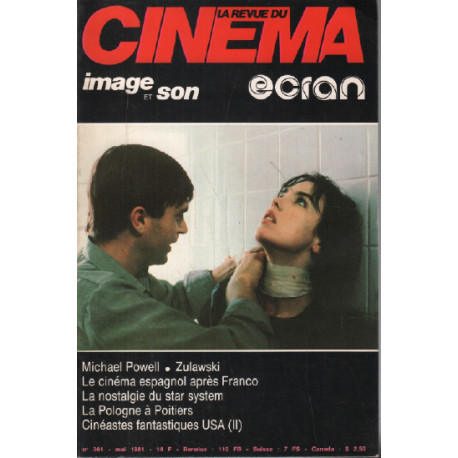 La revue du cinéma image et son n° 361