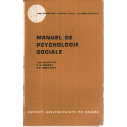 Manuel de psychologie sociale