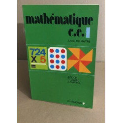 Mathématique CE1 / livre du maitre