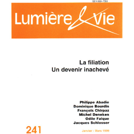 La filiation un devenir inachevé