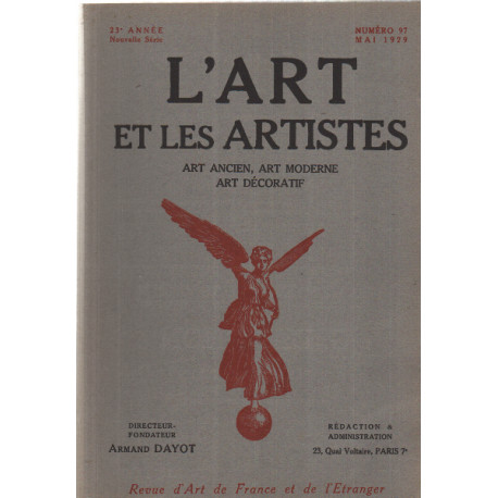 L'art et les artistes n°97