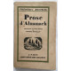 Prose d' Almanach