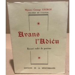 Avans l'adieu / recuei radié de pouèmo
