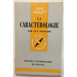 La caractérologie