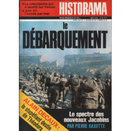 Revue historama n° 271 / le debarquement