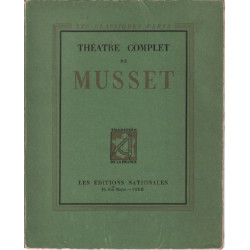 Théatre complet de musset