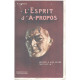 L'esprit d'a-propos