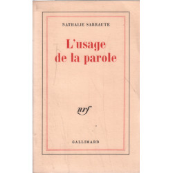 L'usage de la parole
