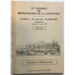 XIe journée de rhumatologie de la conception : Résumés