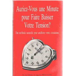 Auriez vous une minute pour faire baisser votre tension ! une...