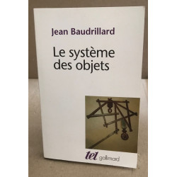 le systeme des objets