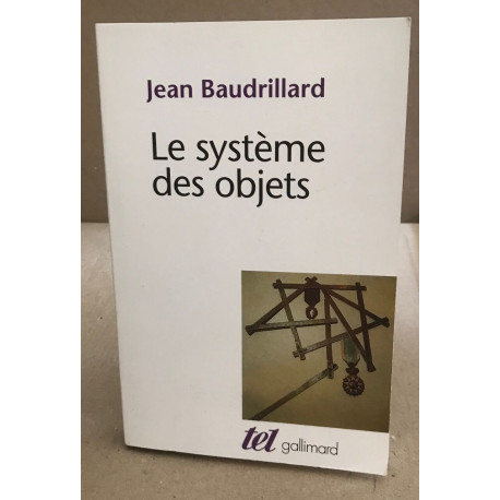le systeme des objets