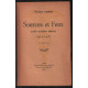 Sources et feux 1921-1937 (suivis d'autres poèmes)