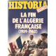 La fin de l'algerie française (1959-1962 )