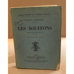 Les bouffons / piece en 4 actes en vers