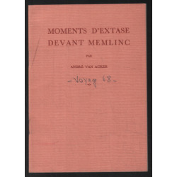 Moments d'extase devant Memling