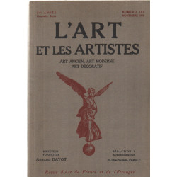 L'art et les artistes n°101