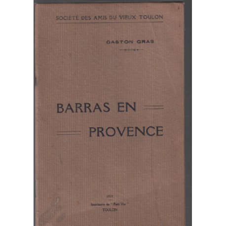Barras en provence