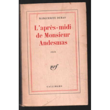 L'après-midi de monsieur Andesmas