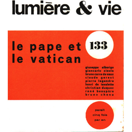Le pape et le vatican