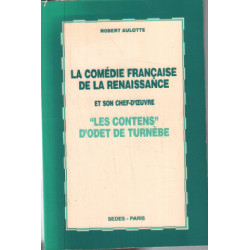 La comédie française de la Renaissance