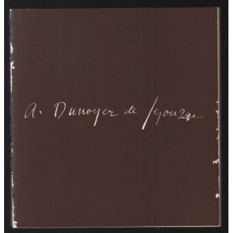 Dunoyer de Segonzac (exposition Orangerie des Tuileries 1976)