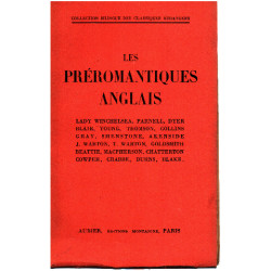 Les préromantiques anglais