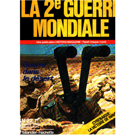 La 2° guerre mondiale n° 22 / guerre dans le désert