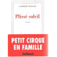 Plissé soleil