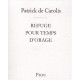 Refuge pour temps d'orage (1CD audio)