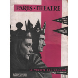 Paris théatre n° 88 / la volupté de l'honneur de luigi pirandello