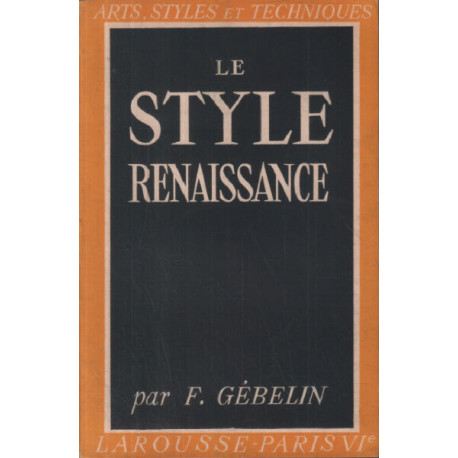 Le style renaissance