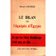 Le bilan de l'équipée d'egypte