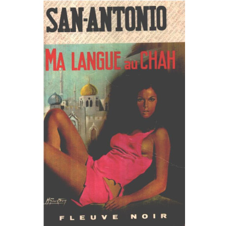Ma langue au chah / couverture de gourdon