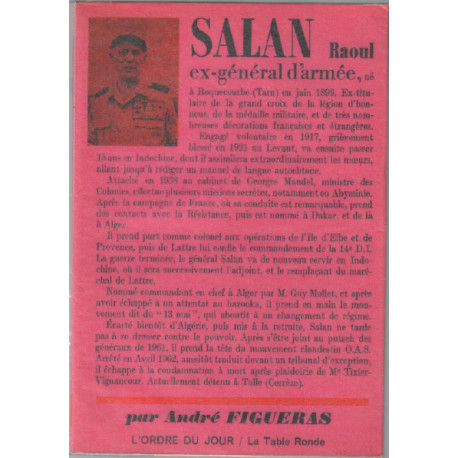 Salan raoul ex-général d'armée