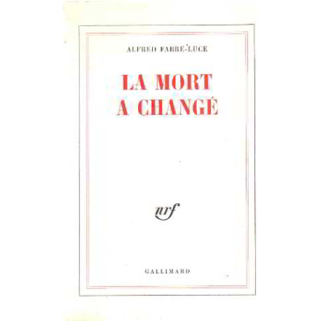 La mort a changé