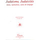 Judaïsme judaïcités / récits narrations actes de langage