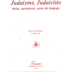 Judaïsme judaïcités / récits narrations actes de langage
