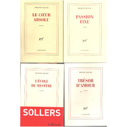 4 romans / trésor-d'amour -passion fixe -le coeur absolu-l'ecole...