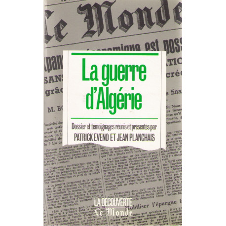 La Guerre d'Algerie