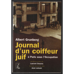 Journal d'un coiffeur juif à Paris sous l'occupation