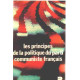 Les principes de la politique du parti communiste français