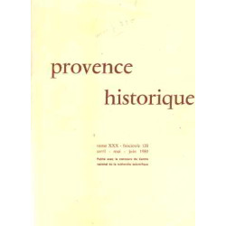Provence historique / tome XXX/ fascicule 120