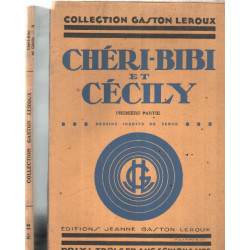 Cheri-bibi et cécily / 2 tomes/ dessins inedits de serge