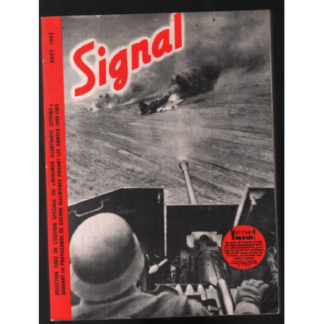 Revue signal : aout 1943 (sélection tirée de l'édition spéciale du...