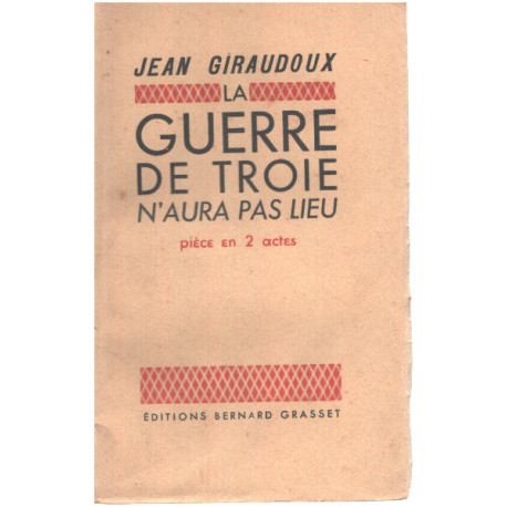 La guerre de troie n'aura pas lieu