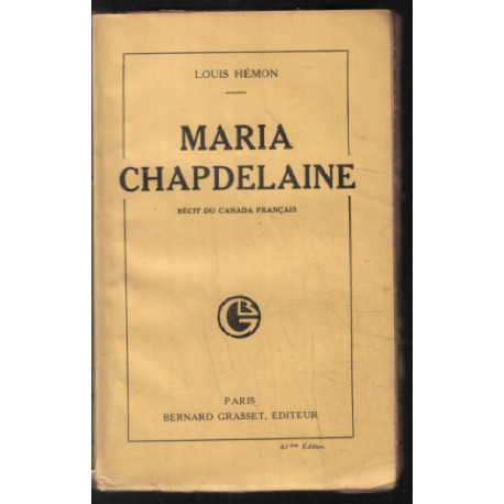 Maria chapdelaine