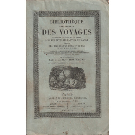 Bibliotheque universelle des voyages effectués par mer ou par...