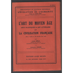 L' Art du moyen âge et la civilisation Francaise